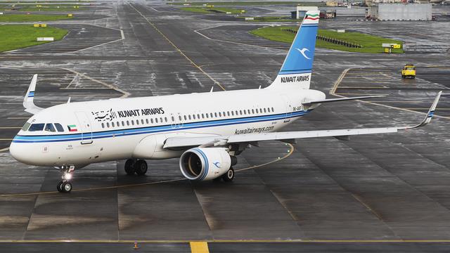 9K-AKF:Airbus A320-200:Kuwait Airways